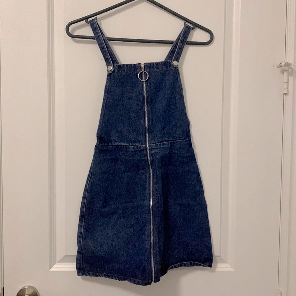 Wild Honey Overall Denim Dress
